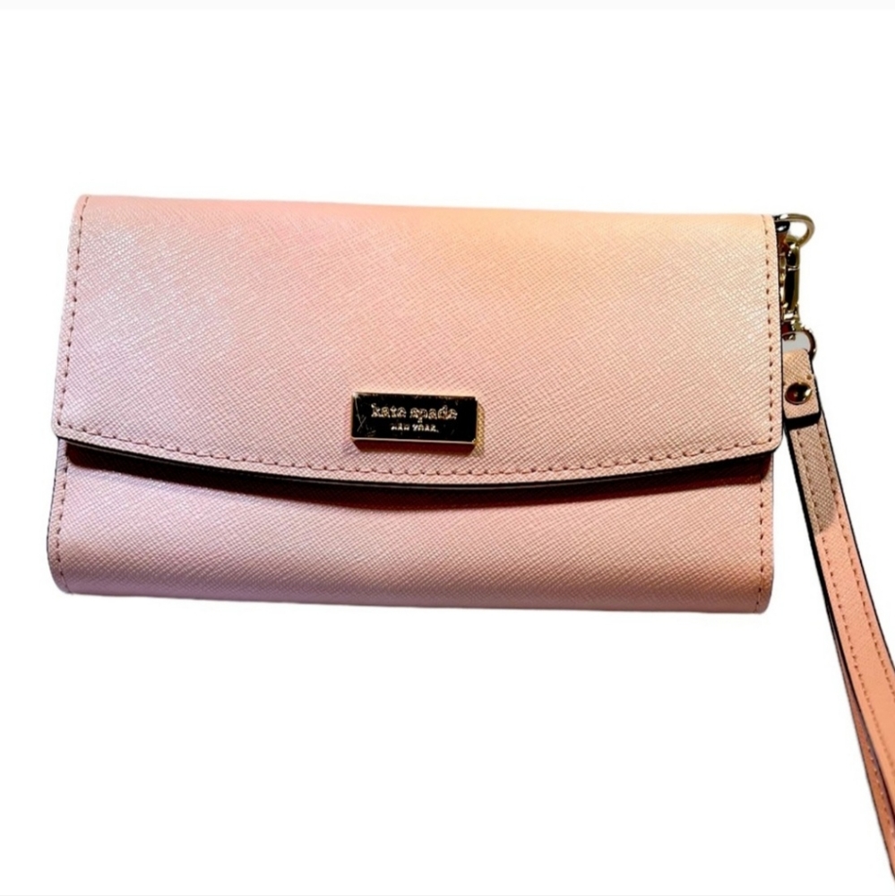 KATE SPADE Cell Phone Wallet Wristlet Pink